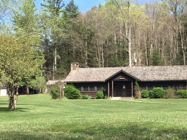 Dining Hall exterior with outdoor space